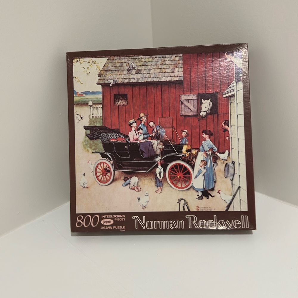 Vintage Norman Rockwell puzzle